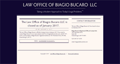 Desktop Screenshot of bucarolaw.com